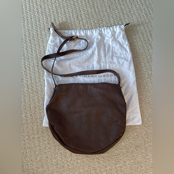 Marc By Marc Jacobs crossbody leather bag in Chocolate brown colour - Picture 3 of 8